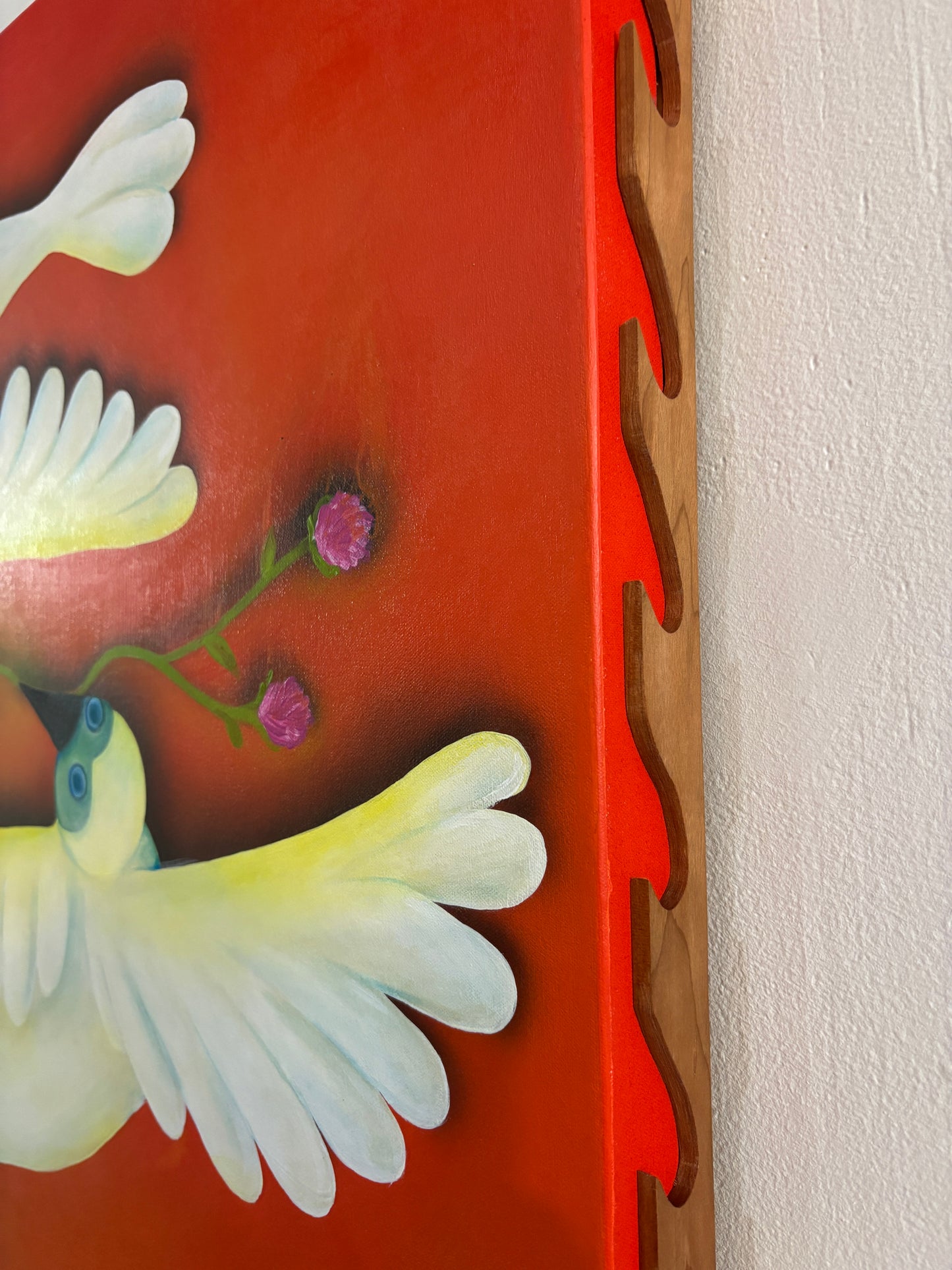 Two birds fighting over the last perdudilla by Riesbri