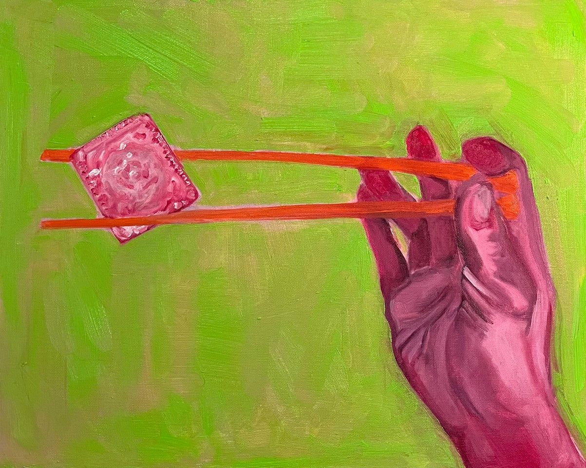 The Struggle of the Cherry by Pascale Jean