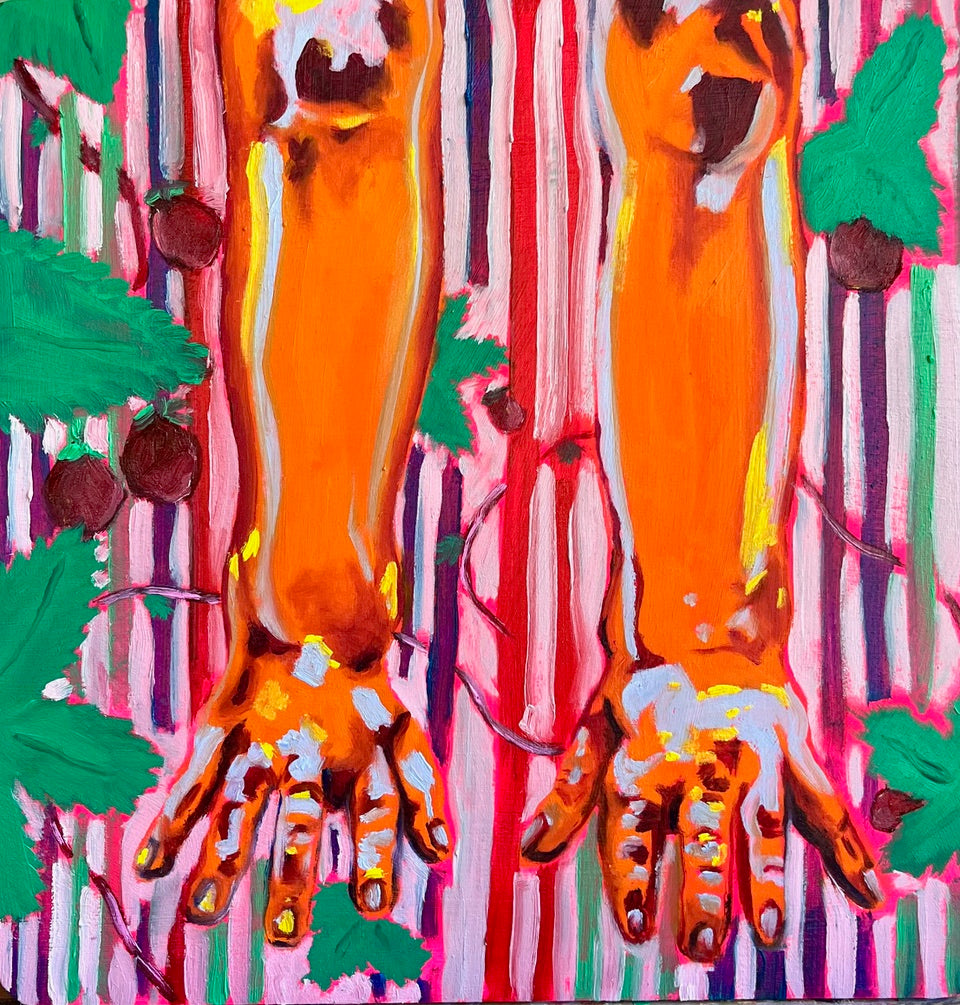 Hands for Feet or How to Walk in a Wild Strawberry Field by Pascale Jean