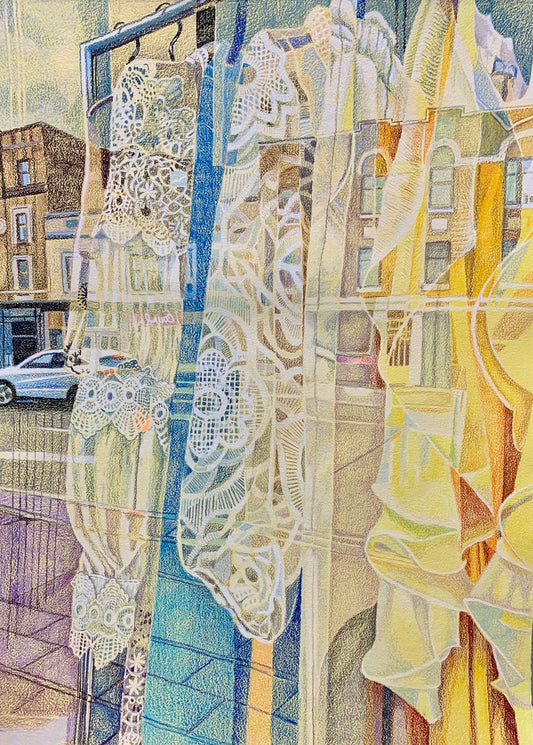 Through the lace - À travers la dentelle