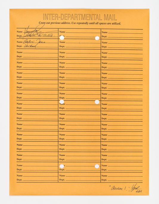 Archives no. 1 to Archive no. 6
