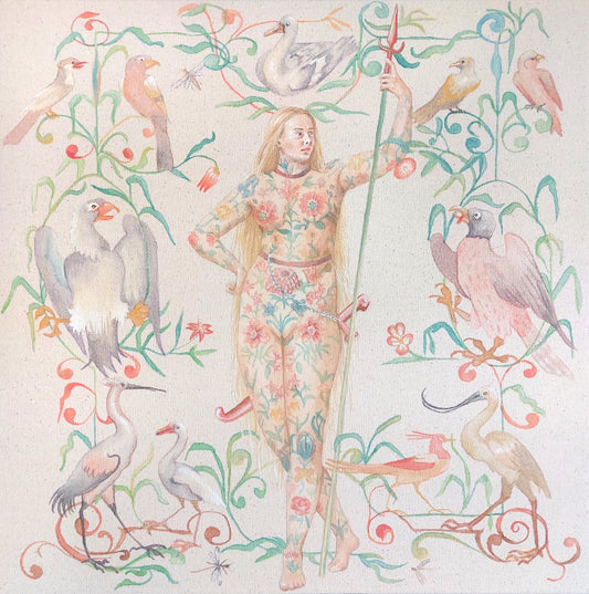 D'après "A Young Daughter of the Picts" par Jacques Le Moyne (1585)