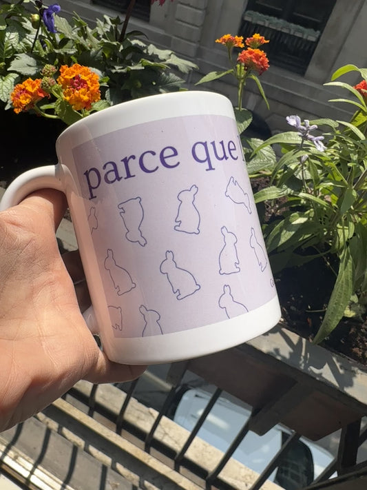 Tasse/Mug Jano Lapin | Parce que l'art fait du bien de Jano Lapin