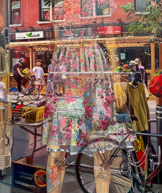 La vente de trottoir